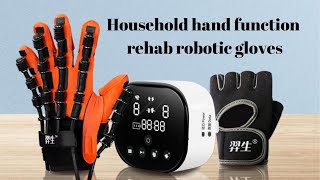 Hand Rehab After Stroke Household hand function rehabilitation robotic gloves [upl. by Akinar]