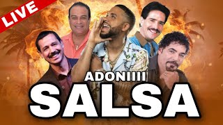 SALSA CLASICA VOL 6 🥁 SIN DESPERDICIO 😍❤️ MEZCLANDO EN VIVO DJ ADONI 🎤 [upl. by Ayahs]