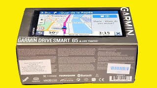 Garmin Drivesmart 65 Review – Gorgeous 6 95’’ Sat Nav Setup Maps Speedometer and more [upl. by Blackmore]