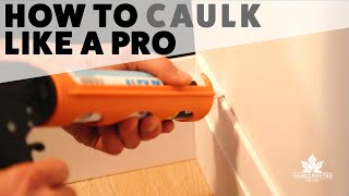 How to Caulk like a Pro [upl. by Malda520]