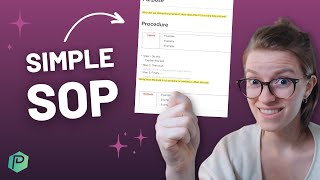 How to Build SOPs in ClickUp and the 3 Parts of a Great SOP [upl. by Elinnet644]