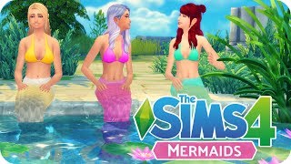 MERMAIDS MOD  SCALES MERMAID TAILS amp SIRENS SONG  Sims 4 Mod Review [upl. by Eiramlehcar]