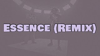 WizKid  Essence Remix Lyrics ft Justin Bieber amp Tems [upl. by Amsab]