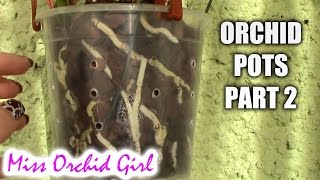 Choosing orchid pots Part 2  Pot size and repotting [upl. by Frederigo]