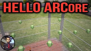 Hello ARCore Tutorial  Your First ARCore App Augmented Reality Apps [upl. by Inwat]