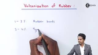 Vulcanization of Rubber  Polymers  Chemistry Class 12 [upl. by Rhtaeh103]