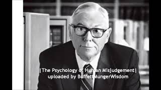 The Psychology of Human Misjudgement  Charlie Munger Full Speech [upl. by D'Arcy545]