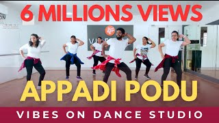 Appadi Podu  Gilli  Dance Fitness  Karthik  Choreography  VIBES ON DANCE STUDIO [upl. by Merkley273]