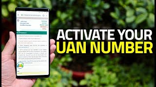 How to Activate Your UAN Number in 2019 [upl. by Fabe]