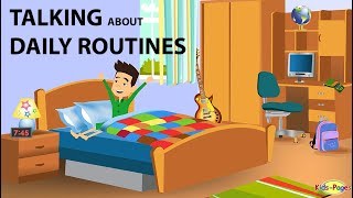 Talking about Daily Routines [upl. by Annoyt496]