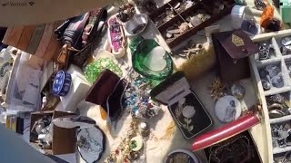 Flea market Jewelry jewelry amp more jewelry Lots of sterling [upl. by Ilyssa]