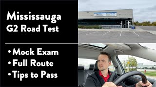 Mississauga G2 Road Test  Full Route amp Tips on How to Pass Your Driving Test [upl. by Eillat511]