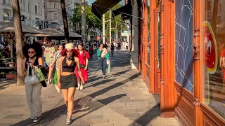 Walking in Vienna Neubau amp Mariahilfer Straße shopping street May 2022  4K HDR  ASMR [upl. by Naima18]