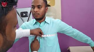 Gents Kurta Measurements and Cutting in Very Simple Way [upl. by Eiznekam]