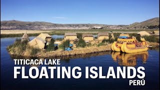 Perú Titicaca Lake Uros Floating Islands [upl. by Cathryn716]