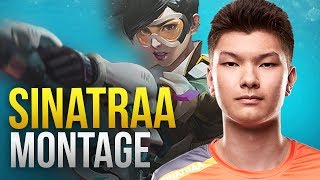 Best of Sinatraa  NA Tracer GOD  Overwatch Montage [upl. by Notyarb625]