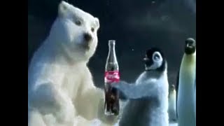 Coca Cola Polar Bears Christmas Party 2005 TV Commercial HD [upl. by Maril]