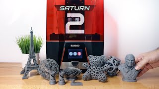 Elegoo Saturn 2  8K Resin 3D Printer  Unbox amp Setup [upl. by Page739]