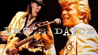 David Bowie  Let´s Dance Isolated Guitar Solo Stevie Ray Vaughan [upl. by Aieken]