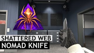 Nomad Knife Animations  Operation Shattered Web Update  CSGO [upl. by Nuarb]