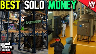 10 Best Ways To Earn Money SOLO In GTA Online [upl. by Yessej]