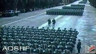 Albanian Military Parade 1974 [upl. by Neddra146]