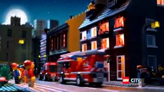 Lego City 7208 Fire Station Commercial [upl. by Geesey552]