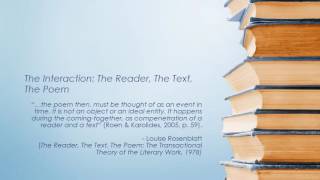 Louise Rosenblatt Reader Response Theory [upl. by Quartas]