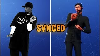 Fortnite Tidy Emote 100 Sync With Snoop Dogg Dance [upl. by Ailefo]