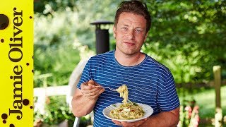 How to Cook Crab Linguine  Jamie Oliver [upl. by Lockwood618]