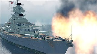 BISMARCK vs YAMATO BATTLESHIP  SUPREME NAVAL STAND [upl. by Ettenrahs]