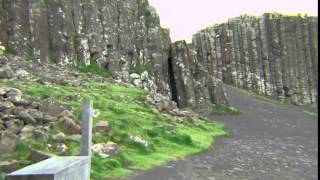 Amazing footage captured by visitor at Giants Causeway [upl. by Morven]