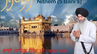 Japji Sahib Full Live Path Bhai Manpreet Singh Ji Kanpuri  Nitnem  New Shabad Gurbani Kirtan Live [upl. by Astrix]