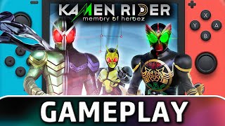 Kamen Rider Memory of Heroez  Nintendo Switch Gameplay [upl. by Aryan]