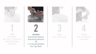 3M™ Half Facepiece Respirator 7500 Series Training Video  Chapter 10 Replacement and Cleaning [upl. by Amsab212]