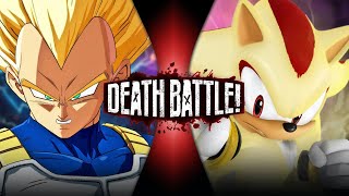 Vegeta VS Shadow Dragon Ball VS Sonic  DEATH BATTLE [upl. by Shanney]