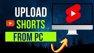 How To Upload Shorts On Youtube From Pc [upl. by Einnol]