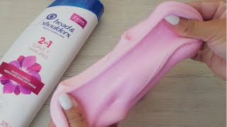 Hacer SLIME CON SHAMPOO fácil  probando recetas de mis suscriptores SIN BÓRAX [upl. by Ayat]