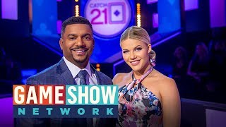 Alfonso Ribeiro and Witney Carson Dancing Again  Catch 21  Game Show Network [upl. by Yesnil]