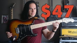 The Cheapest Guitar You Can Buy  Demo  Review [upl. by Cloutman]