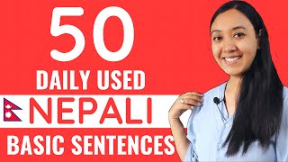 Nepali Basic 50 sentences you must know [upl. by Matt]