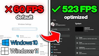 How To OPTIMIZE Windows 10 amp 11 For GAMING amp Performance in 2025  The Ultimate Guide [upl. by Anitap]