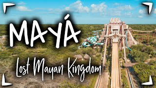 Riviera Maya PARQUE ACUATICO MAYA 🔴 LOST MAYAN KINGDOM ► Mahahual Parque Acuatico ✅ Costa Maya [upl. by Hanselka547]