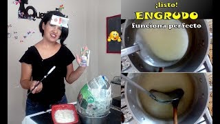 Como hacer Engrudo  how to make Engrudo  Flour Pasta [upl. by Giesser]