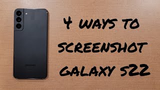 4 Ways to Screenshot Samsung Galaxy S22 [upl. by Einnhoj797]