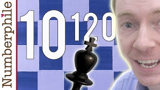 How many chess games are possible  Numberphile [upl. by Osswald]