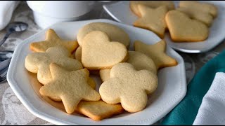 Galletas de MANTEQUILLA 🌟 Muy Fáciles [upl. by Anael]