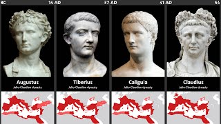 Timeline of the Roman and Byzantine Emperors [upl. by Enogitna898]