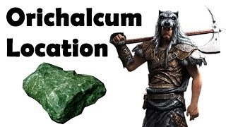 Skyrim Orichalcum Ore Mine Locations Mining Guide [upl. by Amend796]