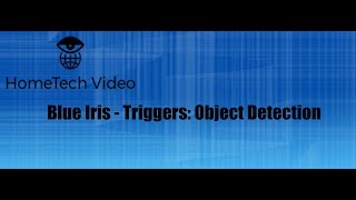 Blue Iris Triggers  Object Detection [upl. by Linda]